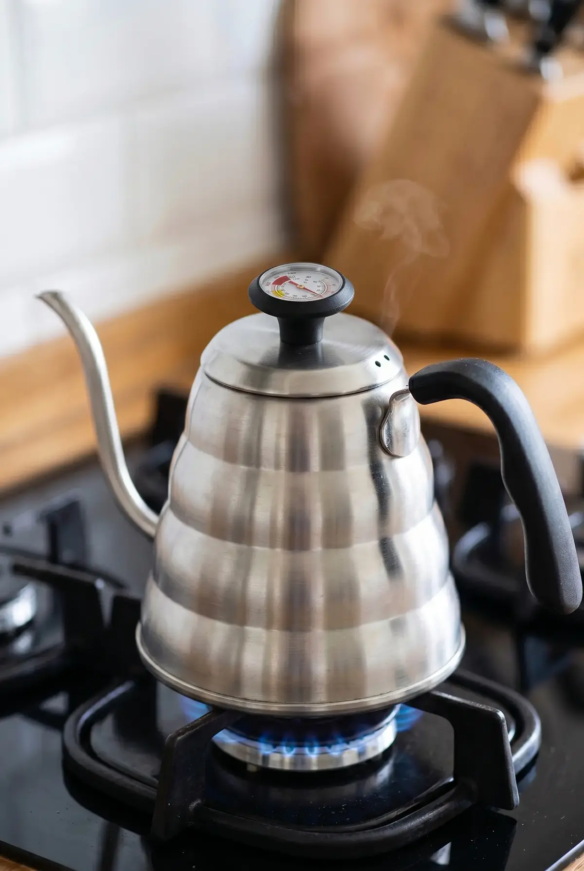 1200 ml Termometre Göstergeli Barista Kettle - 3. Nesil Kahve Demleme Ekipmanı