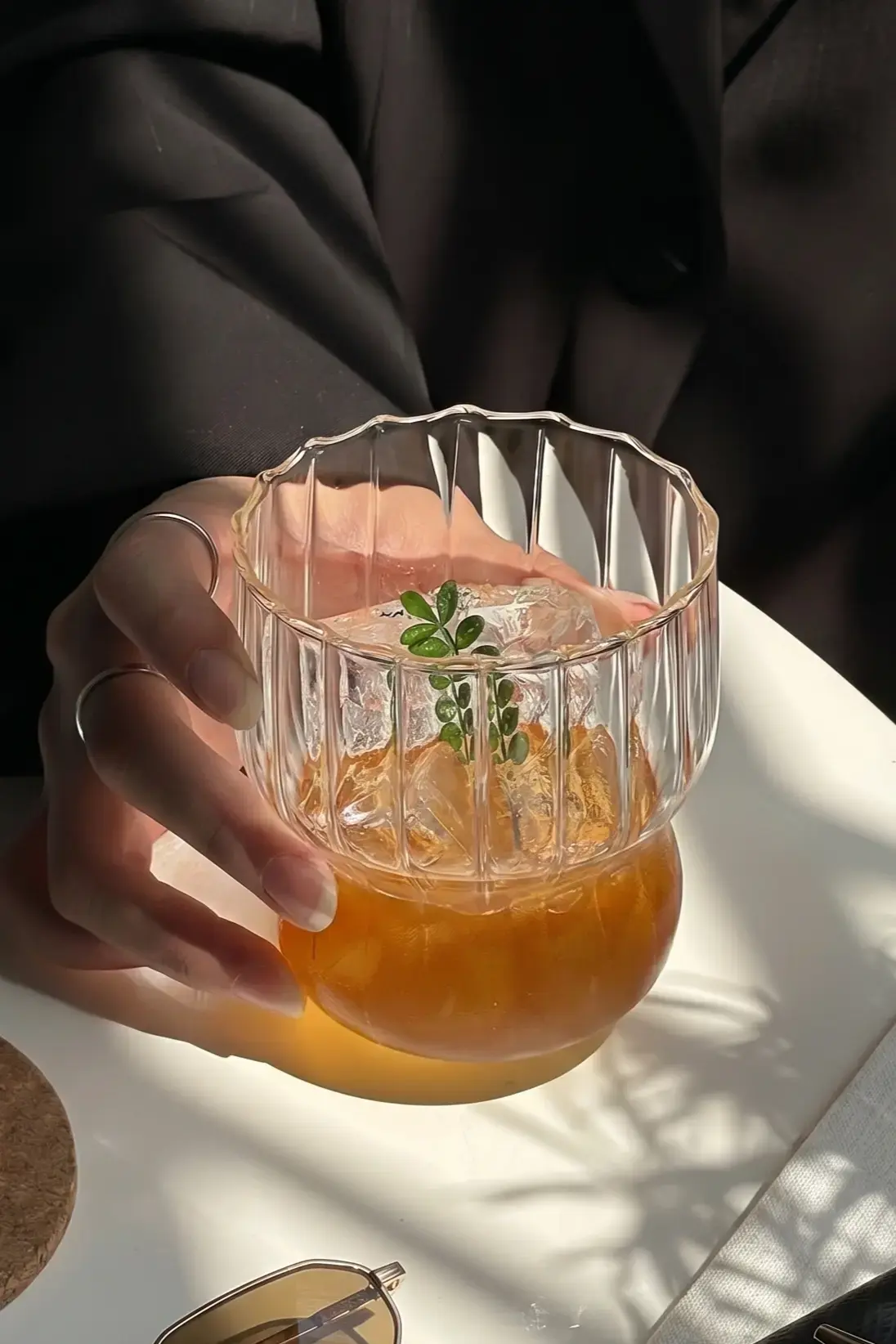 300 ml Borosilikat Cam Bardak - Isıya Dayanıklı Meşrubat ve Kahve Bardağı