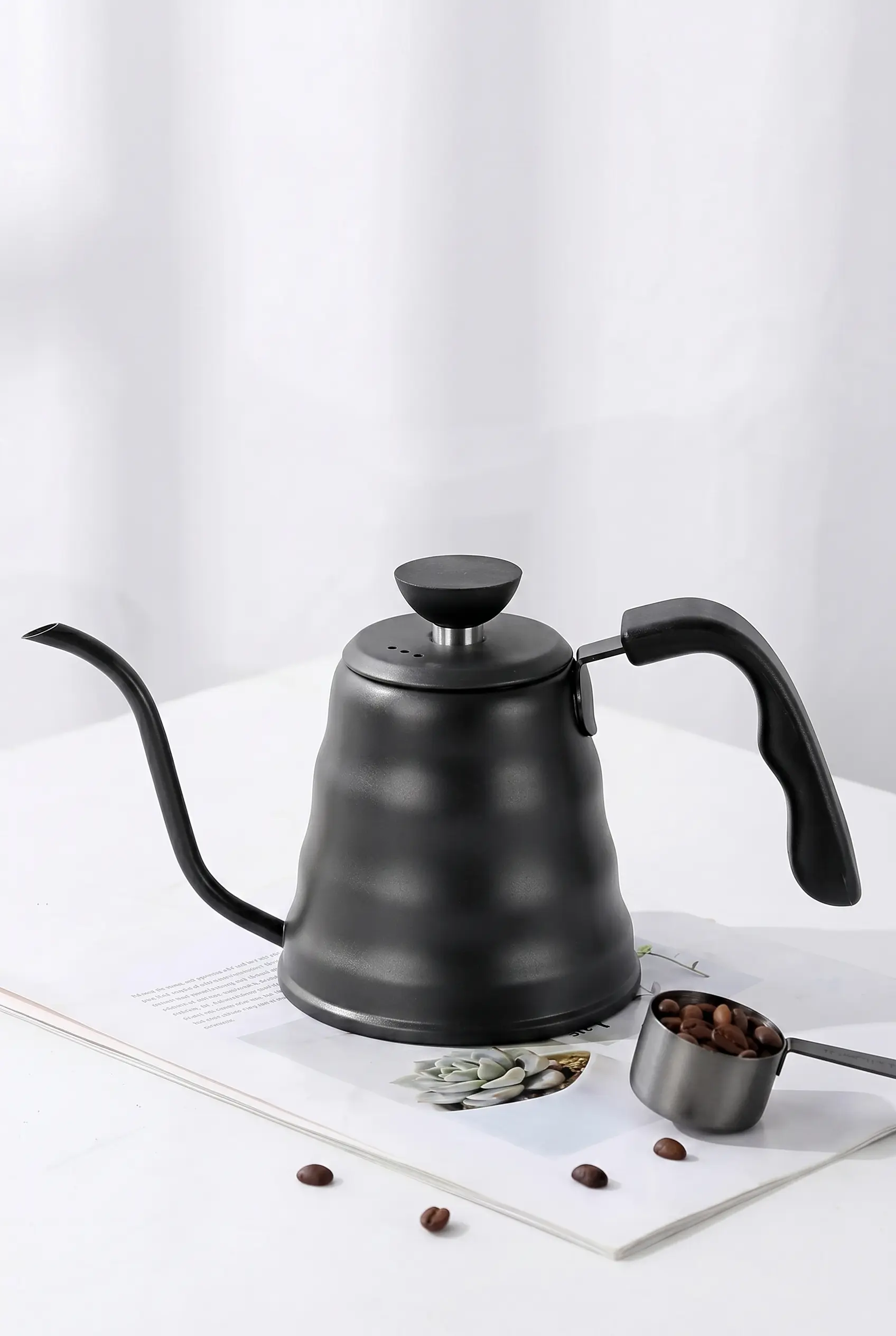 1200 ml Siyah Barista Kettle 3. Nesil Kahve Demleme Ekipmanı