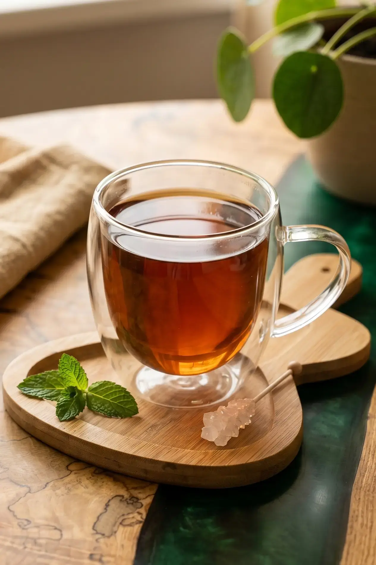 Çift Cidarlı (Çift Camlı) Kulplu Cam Kupa ve Ev/Ofis Fincanı - 250 ml