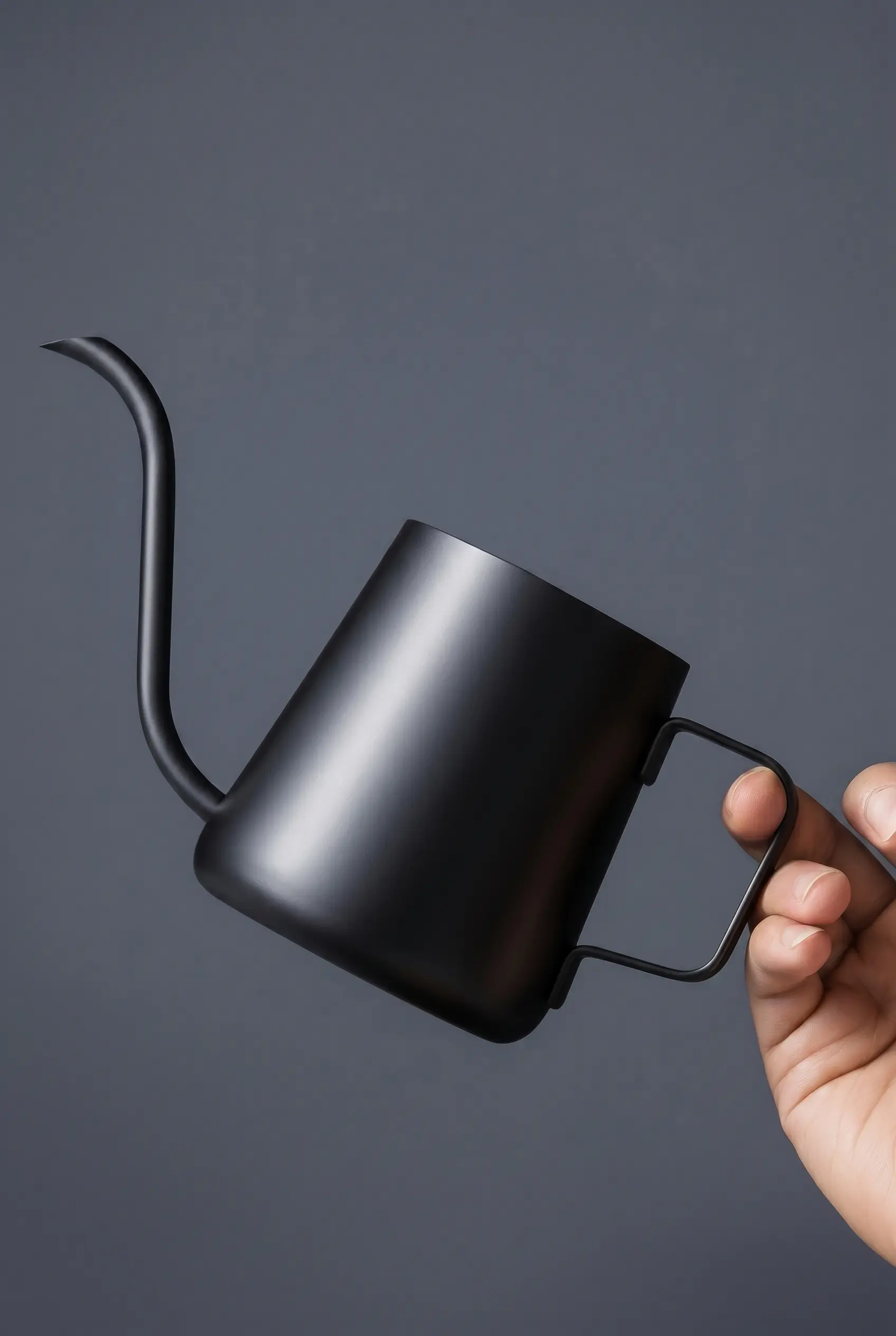 350 ml Kapaksız Barista Kettle - İnce Uçlu Kahve Demleme İbriği