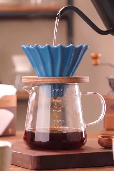 6 Cup Moka Pot Ocak Üstü İtalyan Espresso Makinesi - Vivien Home